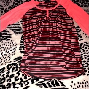 long sleeve shirts & one short .